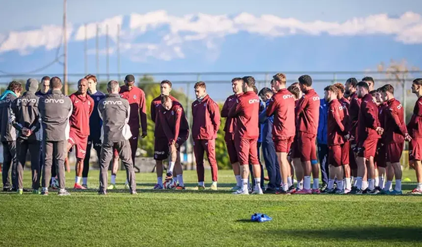 Trabzonspor, Göztepe Maçı Hazırlıklarına Başladı
