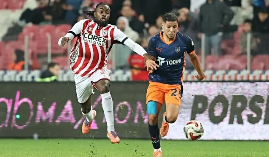 Başakşehir, Samsun deplasmanından 3 puanla çıktı!