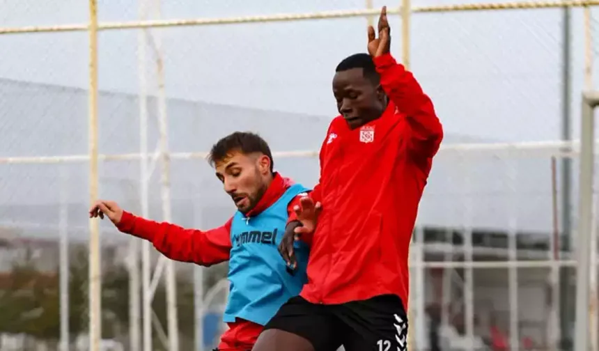 Sivasspor, Iğdır FK Maçı Hazırlıklarını Sürdürüyor