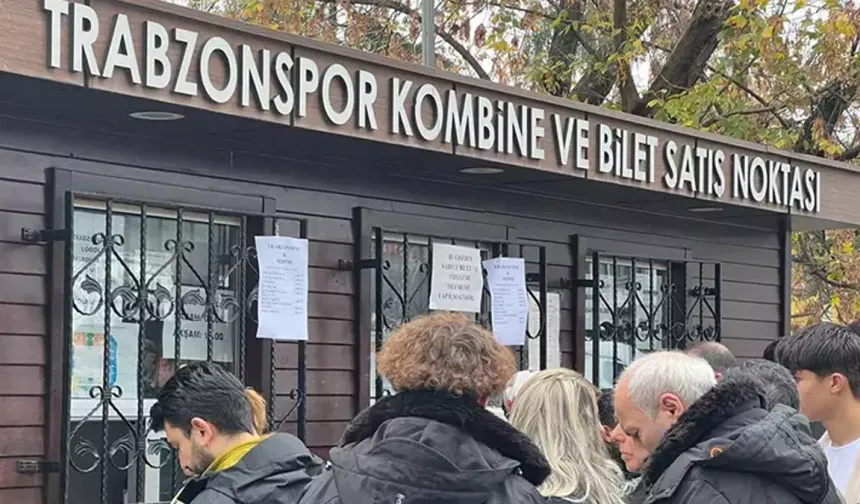 Trabzonspor–Beşiktaş Maçı Biletlerine Yoğun İlgi!