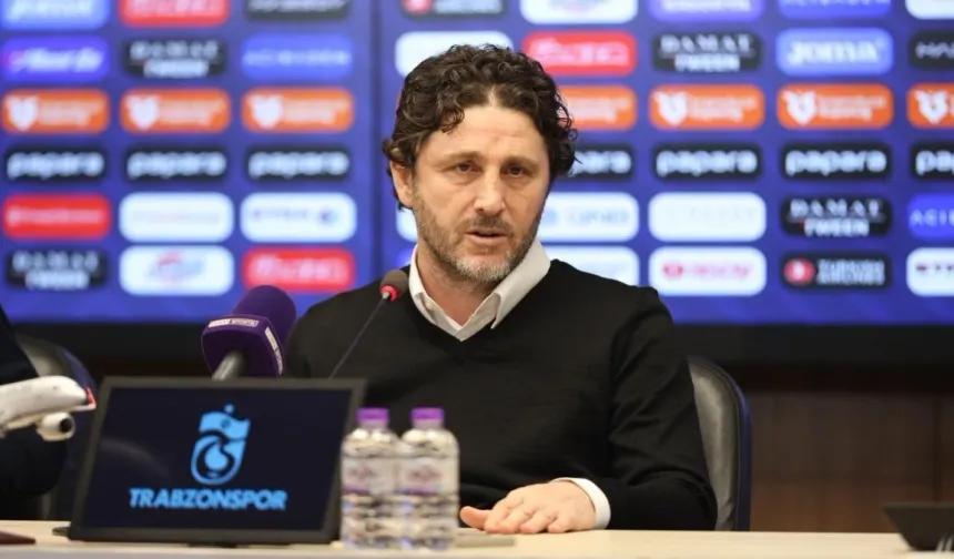 Trabzonspor Teknik Direktörü Fatih Tekke’den Önemli Açıklamalar