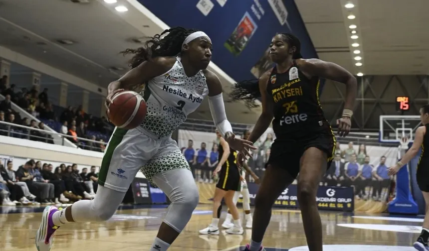 Nesibe Aydın, Melikgazi Kayseri Basketbol’u Farklı Yendi