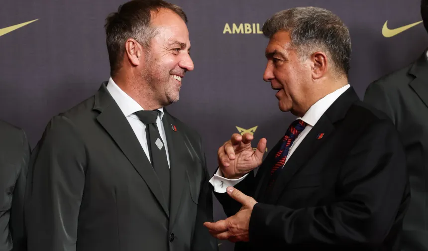 Barcelona Başkanı Laporta: Flick İstediği Sürece Kalacak