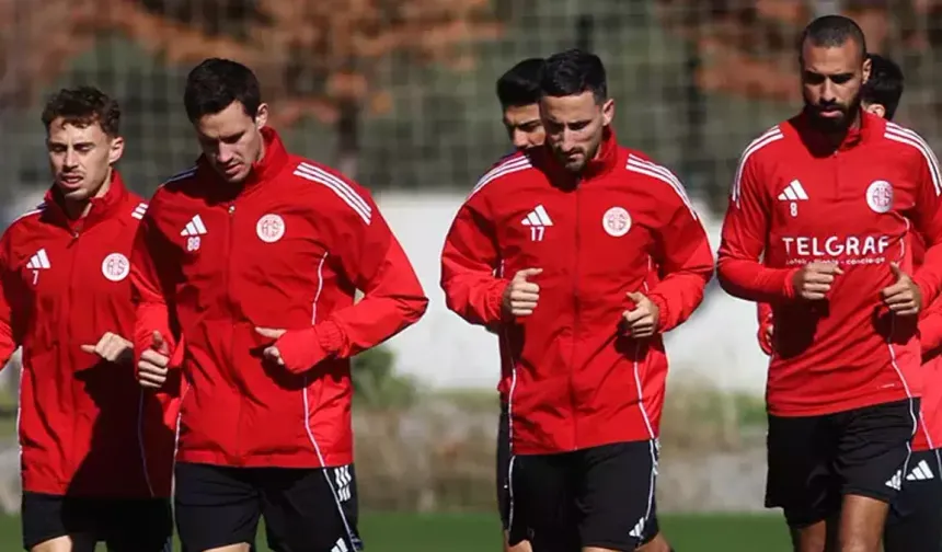 Antalyaspor, Fatih Karagümrük Maçı Hazırlıklarını Sürdürdü