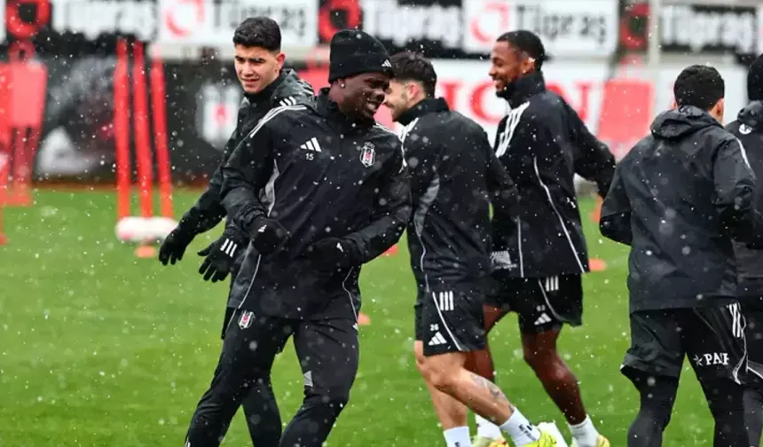 Beşiktaş JK, Göztepe SK Maçı İçin Çalıştı