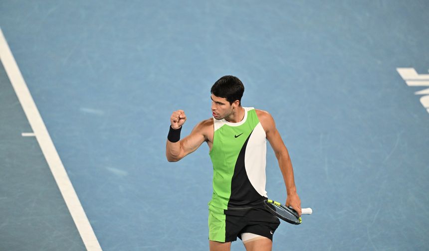 Avustralya Açık'ta Zafer Carlos Alcaraz'ın!