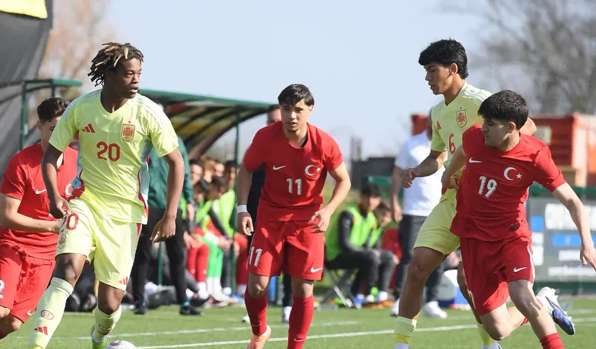 U17 Milli Takımı İspanya ile 0-0 Berabere Kaldı