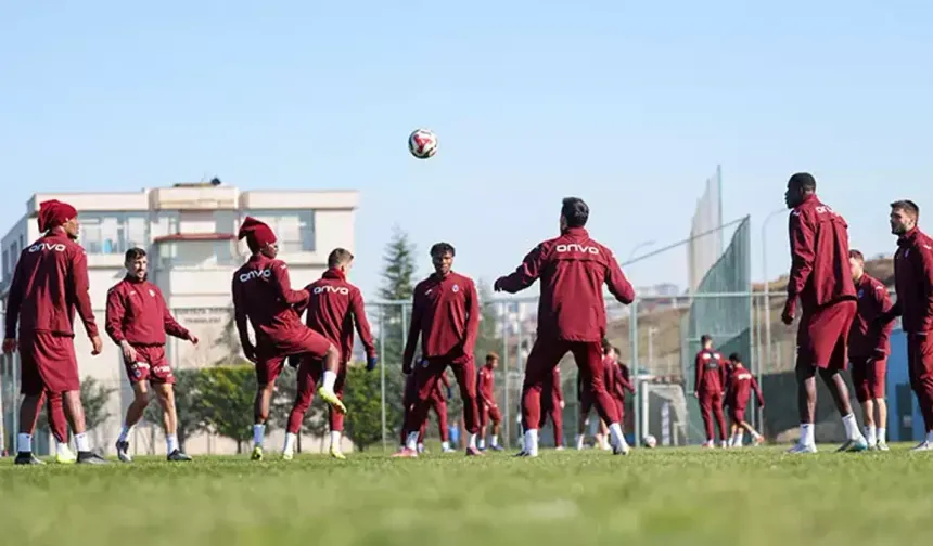 Trabzonspor, Rizespor Maçı Hazırlıklarını Sürdürdü