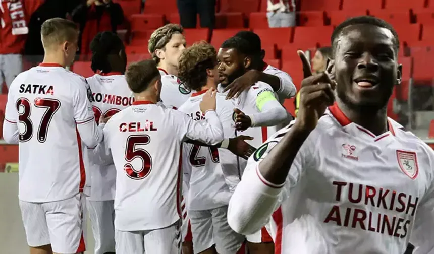 Samsunspor’un Yıldızı Marius Mouandilmadji Avrupa’da Durdurulamıyor