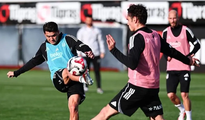 Beşiktaş, Fenerbahçe Derbisi Öncesi İkinci İdmanını Tamamladı