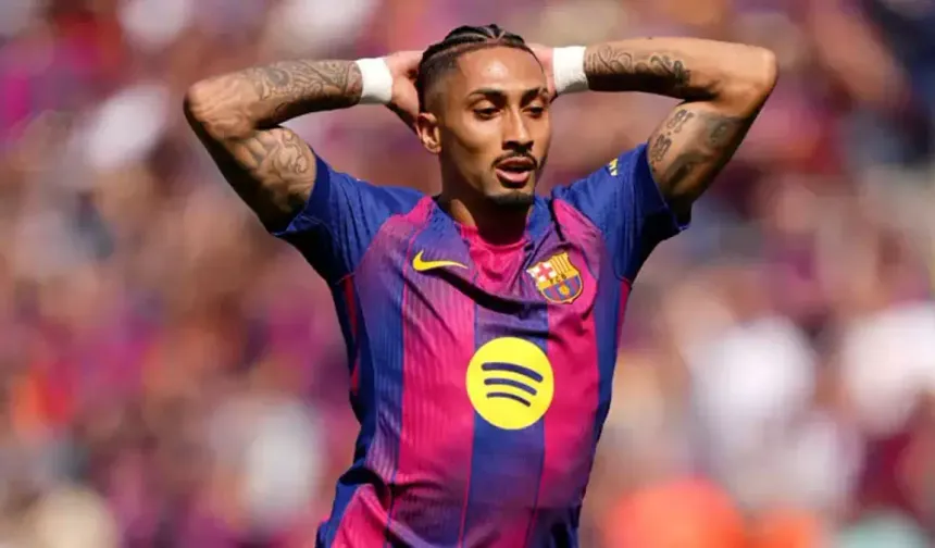 Barcelona’ya Raphinha Şoku! 5 Hafta Sahalardan Uzak Kalacak