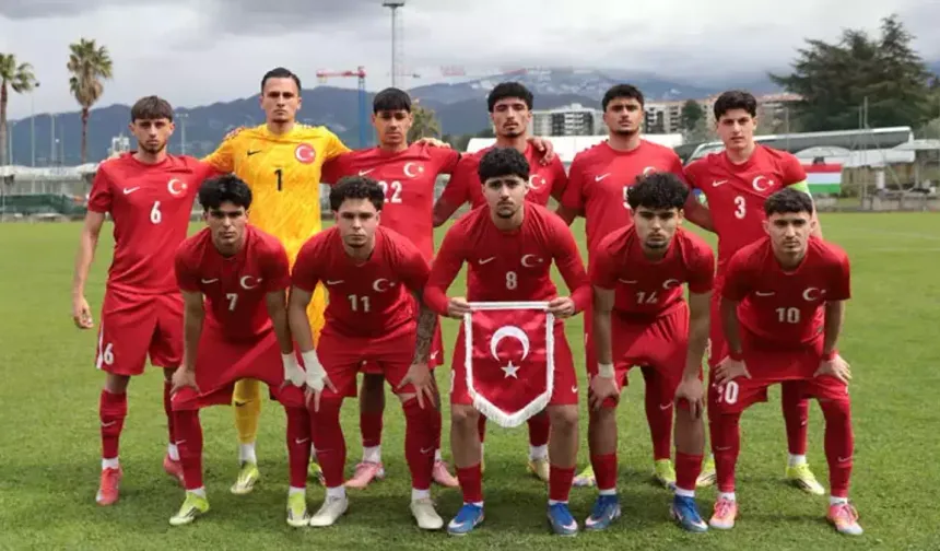 U19 Milliler Avrupa Şampiyonası’na Veda Etti