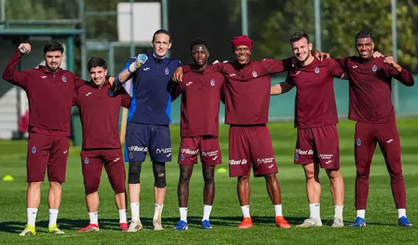 Trabzonspor, Galatasaray maçı hazırlıklarını sürdürdü