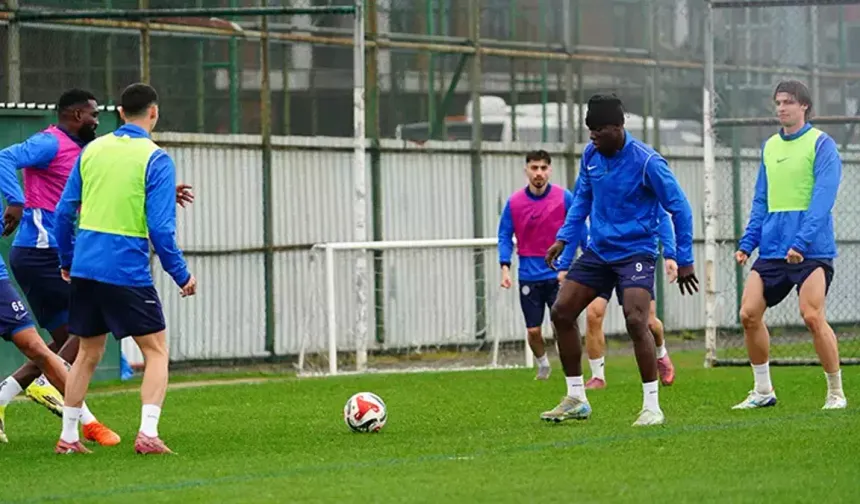 Çaykur Rizespor, Samsunspor maçı hazırlıklarına başladı