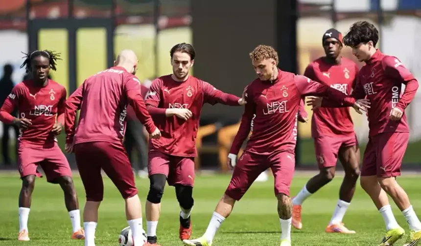 Galatasaray, Gençlerbirliği karşılaşması öncesi hazırlıklarına başladı.