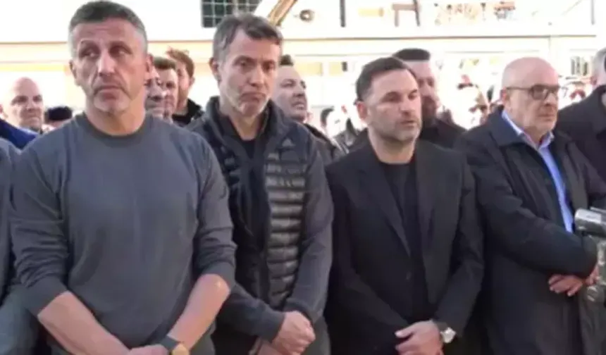 Bülent Korkmaz’ın acı günü: Babası son yolculuğuna uğurlandı