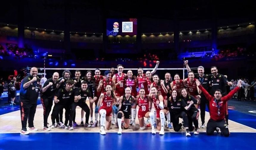 Milletler Ligi'nde Final: Çin'e Set Vermediler