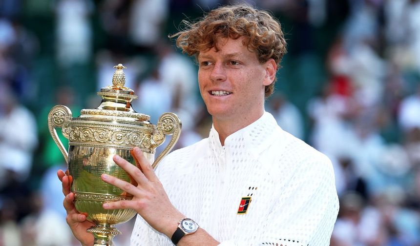 Wimbledon'da Zafer 2. Kez Üst Üste Sinner'in