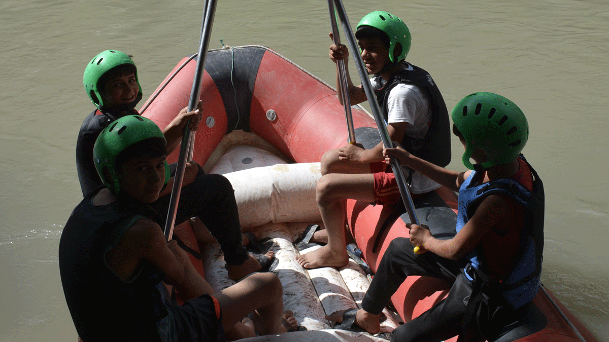Hakkari Rafting Takımı, hazırlıklarını sürdürüyor