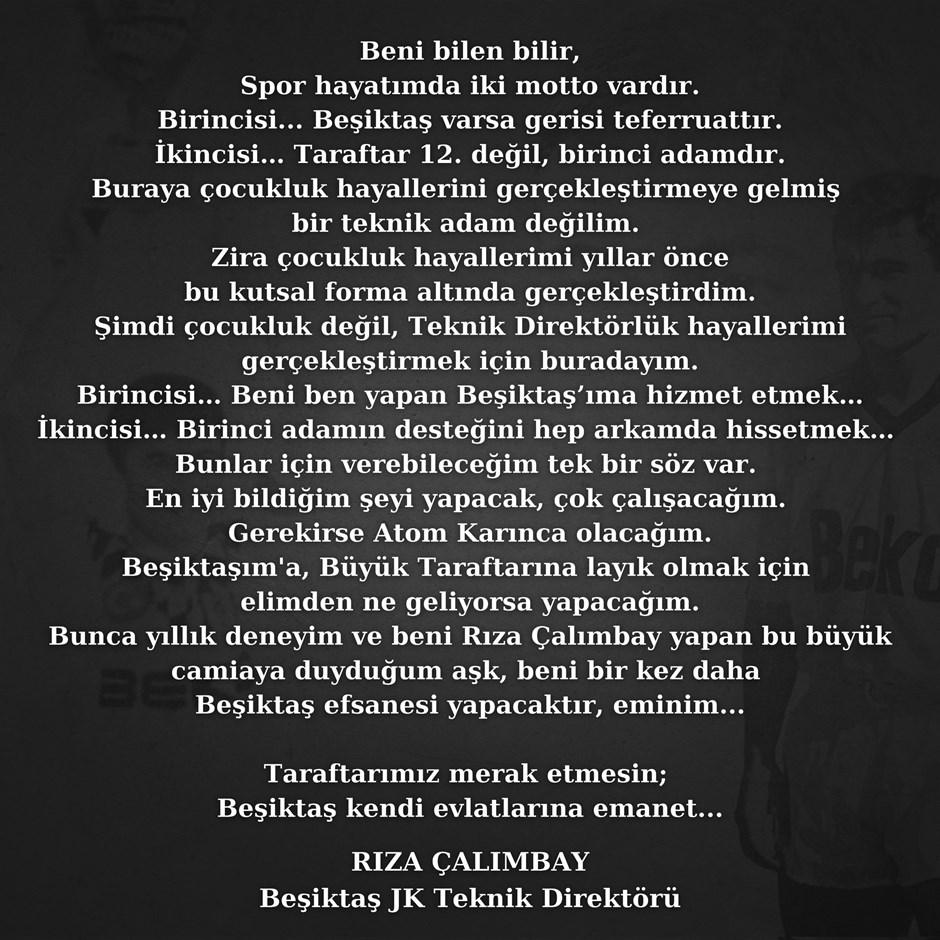 rıza çalımbay twitter