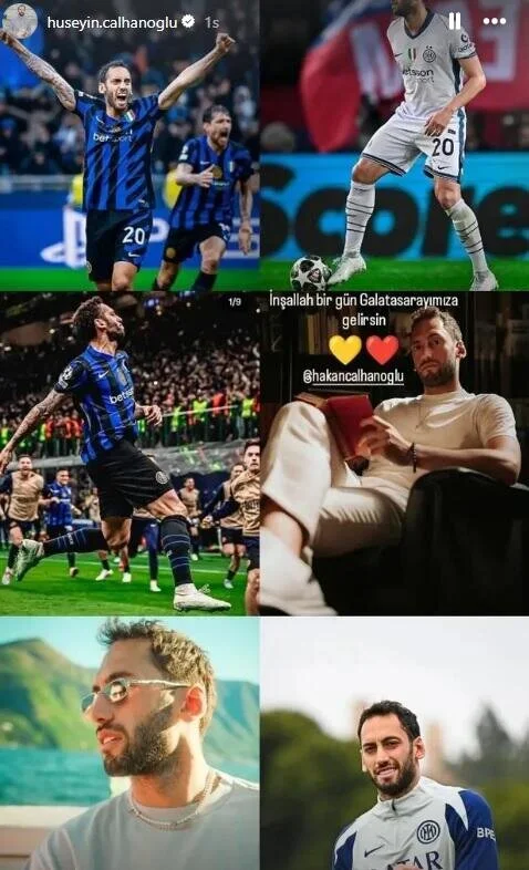 Hakan Çalhanoğlu'nun Babası Paylaştı