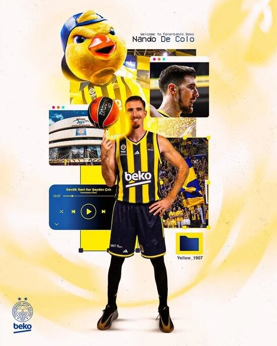 Nando De Colo Fenerbahçe Beko'ya Geri Döndü